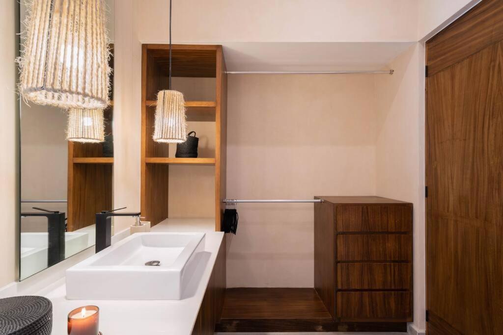Lujoso Departamento Boho-Chic Con Alberca Privada Lejlighed Tulum Eksteriør billede