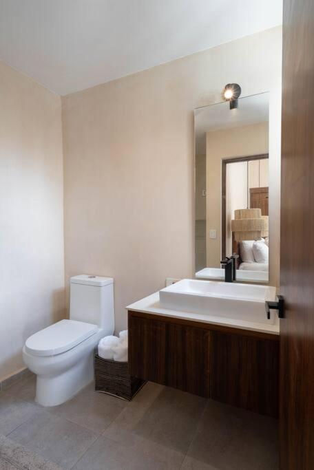 Lujoso Departamento Boho-Chic Con Alberca Privada Lejlighed Tulum Eksteriør billede