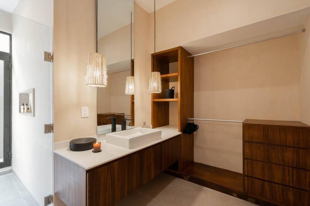 Lujoso Departamento Boho-Chic Con Alberca Privada Lejlighed Tulum Eksteriør billede